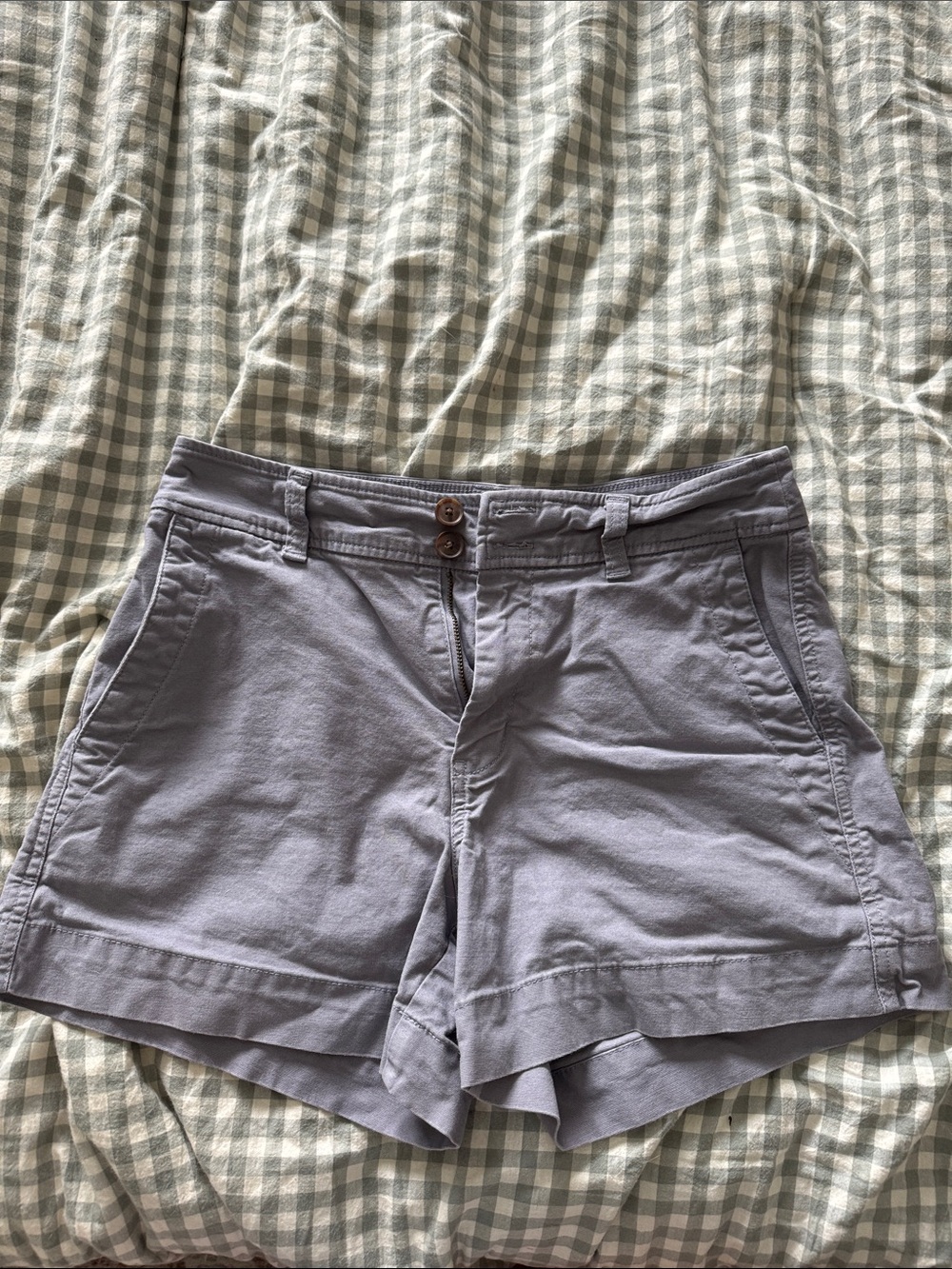 a new day Lavender Casual Twill Shorts